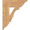 Ekena Millwork Balboa Traditional Smooth Bracket, Western Red Cedar, 5 1/2"W x 20"D x 24"H BKT06X20X24BOA01SWR - alternate 2